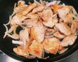 色々野菜のてりたま丼作り方5写真