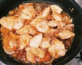 色々野菜のてりたま丼作り方6写真
