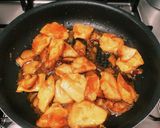 色々野菜のてりたま丼作り方7写真