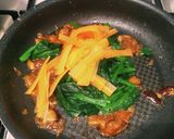 色々野菜のてりたま丼作り方8写真