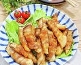 食べ応え抜群！『絶品エリンギの肉巻き』作り方5写真