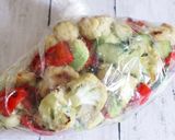 袋で揉みこむ♪即席◎焼き野菜ピクルス作り方2写真
