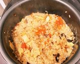 手軽にトマトタケノコ椎茸の炊き込みご飯作り方6写真