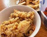 手軽にトマトタケノコ椎茸の炊き込みご飯作り方7写真