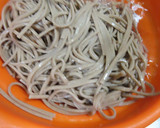 簡単腸活６☆とろろ納豆なめこおろし蕎麦作り方3写真