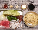 具材たっぷり濃厚上海風焼きそば作り方1写真