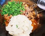 本格派麻婆豆腐☆塩漬け豆鼓とパクチー♪作り方6写真