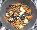 ひじきと豆腐の炒め煮作り方5写真