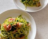 パセリジェノベーゼパスタ作り方12写真