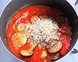 チキンと茄子のオートミールトマトリゾット作り方9写真