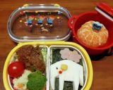 キャラ弁　進級　「ぞう」〈4月〉作り方3写真