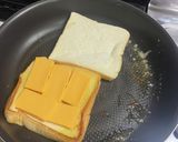 THE☆アメリカンな絶品グリルドチーズ作り方4写真