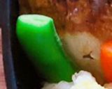 簡単焼き鯖温野菜枝豆竹輪日の丸ご飯弁当作り方7写真