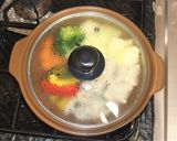 7種の野菜と焼売の土鍋蒸し作り方10写真