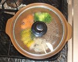7種の野菜と焼売の土鍋蒸し作り方8写真