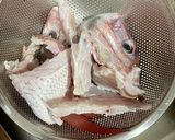 魚のあら炊き作り方1写真
