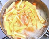 根菜と薄揚げのお味噌汁作り方4写真
