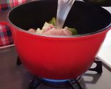 鶏肉とキャベツのスープ作り方5写真