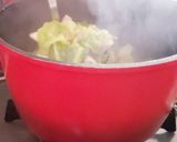 鶏肉とキャベツのスープ作り方9写真