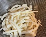 かぶの葉と皮の甘酢和え作り方1写真