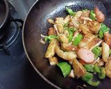 焼き肉のたれで手抜き炒め☆簡単おつまみ作り方5写真