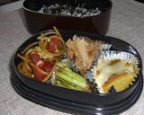お弁当用かぶの葉おかかいため作り方5写真