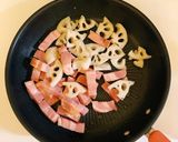 じゃがいもとレンコンのバター醤油炒め作り方3写真