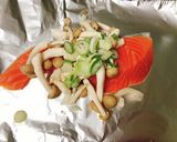 さけとしめじのホイル焼き作り方1写真