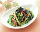 菜の花の彩りナムル作り方8写真