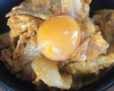 調味料不要!豚キムチ卵とじ+追い黄身作り方5写真