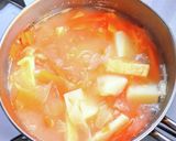 根菜と薄揚げのお味噌汁作り方6写真