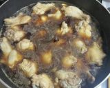 余った焼きそばの素☆鶏肉の手羽元煮作り方4写真