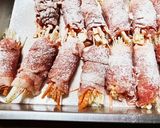 豚肉の野菜ロール新たま生姜焼き作り方2写真