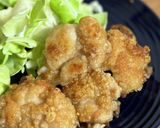 油大さじ2で作るカリカリ唐揚げ作り方6写真