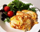 鶏ムネ肉のカレーピカタ作り方5写真