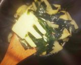 旬の筍De釜茹小エビ&わかめMIX炒め作り方2写真
