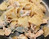 大根と豚肉のペペロンチーノ作り方10写真