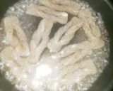 旬の筍Deねじりコンニャク焼き肉タレ炒め作り方3写真