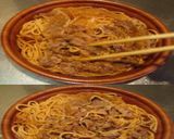 美味ドレ蜂蜜トムカーレモン和風牛肉パスタ作り方2写真