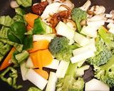 揚げ肉団子酢豚風作り方6写真