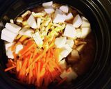 里芋の炊き込みご飯♪︎作り方2写真