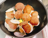 ほたての稚貝でバター醤油酒蒸し作り方3写真