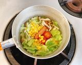 ポキポキウィンナーの簡単コンソメスープ作り方3写真