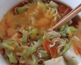 作ったラーメンにチーズをinするだけ!作り方3写真