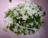 炊飯器で お餅入り七草がゆ作り方3写真