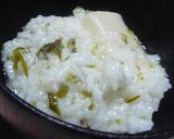 炊飯器で お餅入り七草がゆ作り方7写真