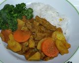 ビーフレンダンで作るカレー風ライス作り方6写真