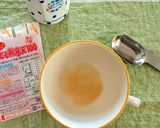 煮ないで溶ける寒天で作るカルピス寒天作り方1写真