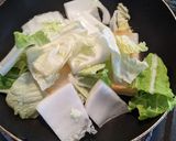 切り餅で！野菜たっぷりキムチ餅作り方2写真