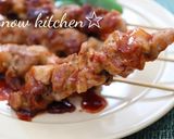 15分で作れる♪豚こまで旨辛串焼き作り方5写真